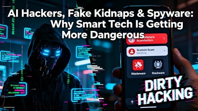 AI Hackers, Fake Kidnaps and Spyware: Why Smart Tech Is Getting More Dangerous ?